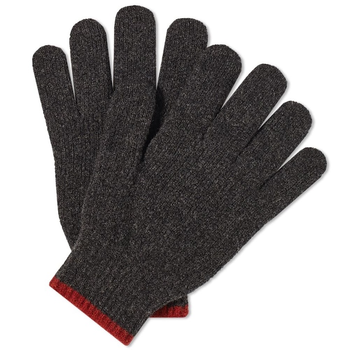 Photo: Howlin by Morrison Men's Howlin' Wind it Up Gloves in Charcoal