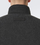 Zegna Cashmere zip-up cardigan