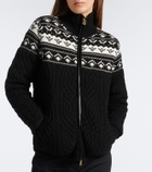 Bogner Carolyn cable-knit jacket