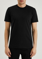 Frame Cotton T-shirt Black