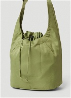 Arcs - Sharp Shoulder Bag in Green