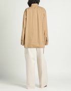 The Row Womens Shirt in Beige