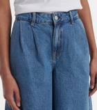 AG Jeans Gran Canaria high-rise wide-leg shorts