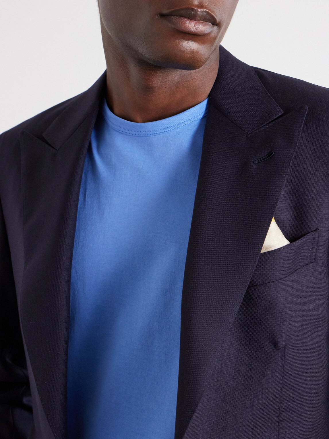 Sunspel - Slim-Fit Cotton-Jersey T-Shirt - Blue