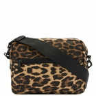 New Era Leopard Canvas Cross-Body Bag in Brown 