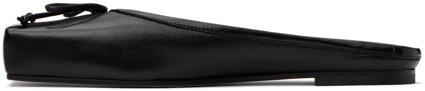 JACQUEMUS Black Le Chouchou 'Les mules plates Ballet' Ballerina Flats