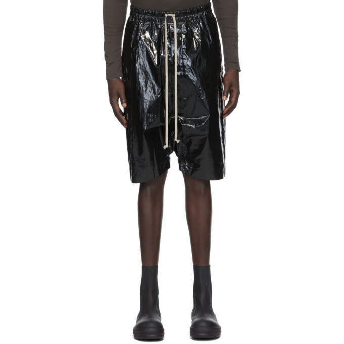 Rick Owens Black Pods Shorts Rick Owens