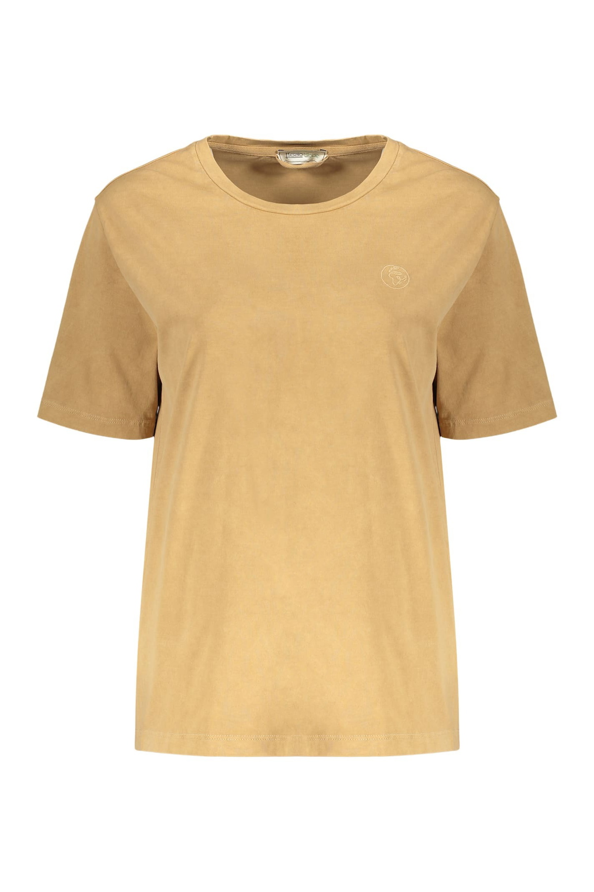 Herno Contrast-panel Drawstring Waist T-shirt Herno