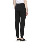 Maison Kitsune Black Classic Tricolor Fox Lounge Pants