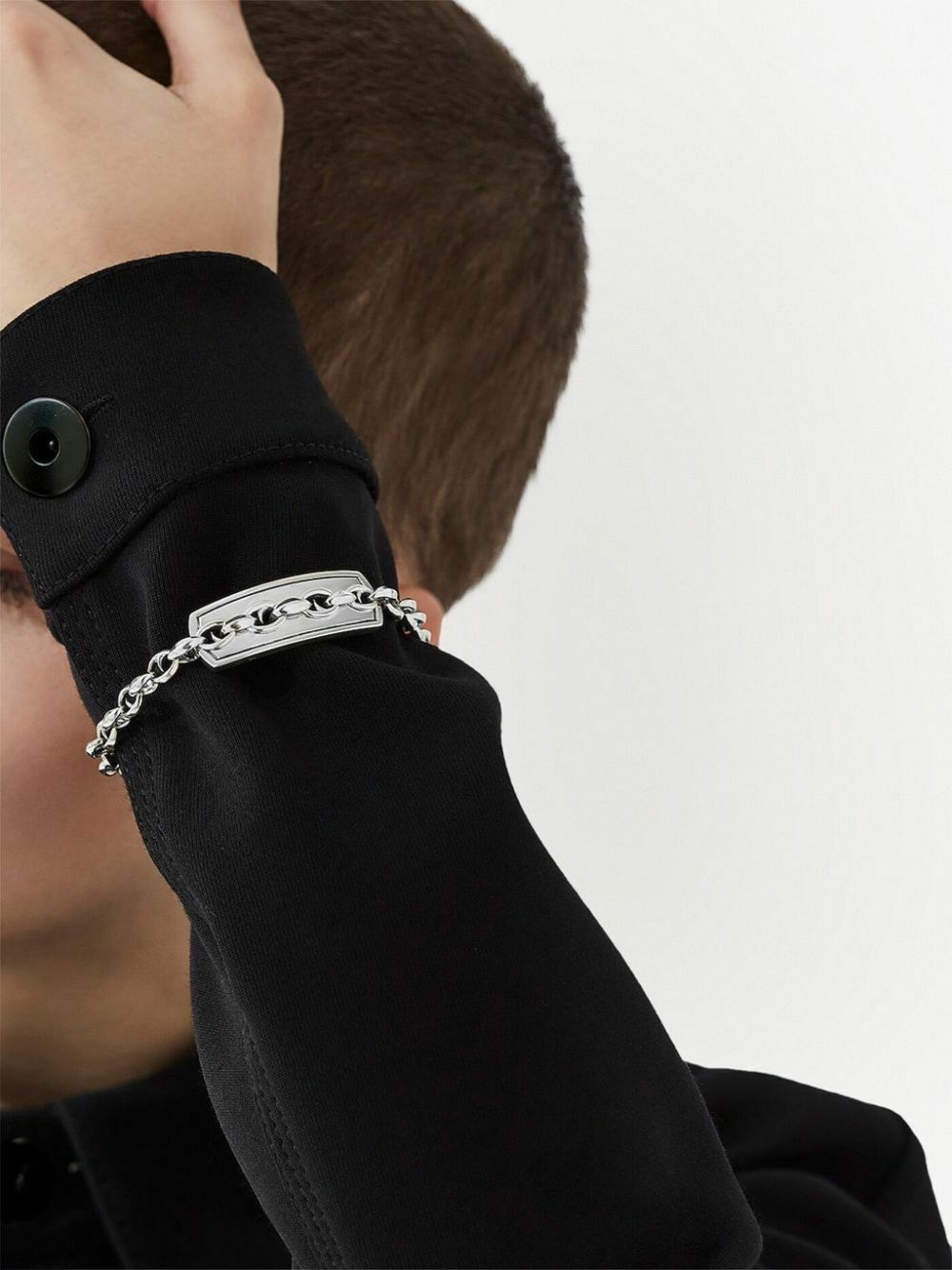 Stephen Webster Sterling Silver Thorn Addiction Link Bracelet