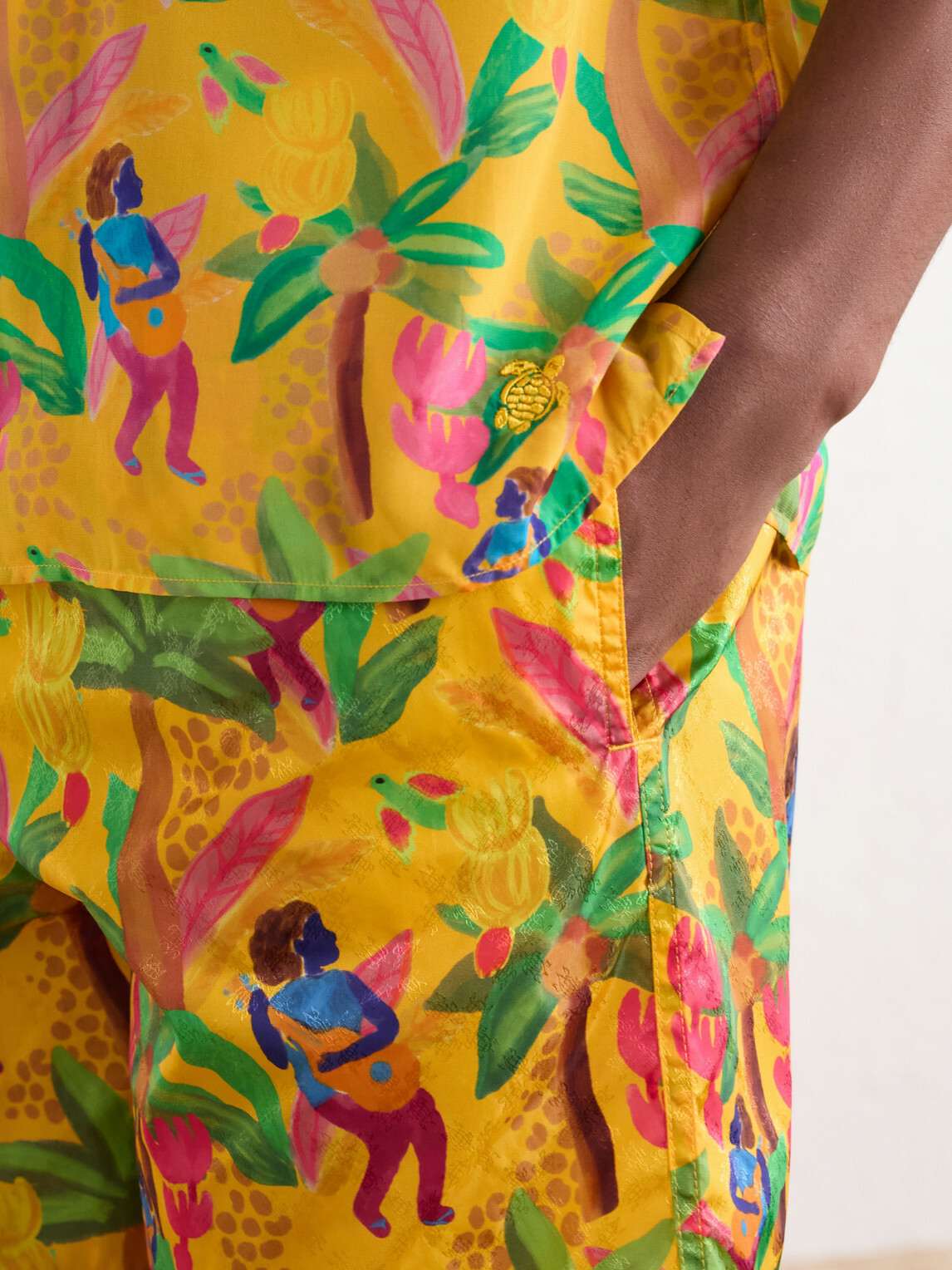 Vilebrequin - Charli Camp-Collar Printed Habotai Shirt - Multi