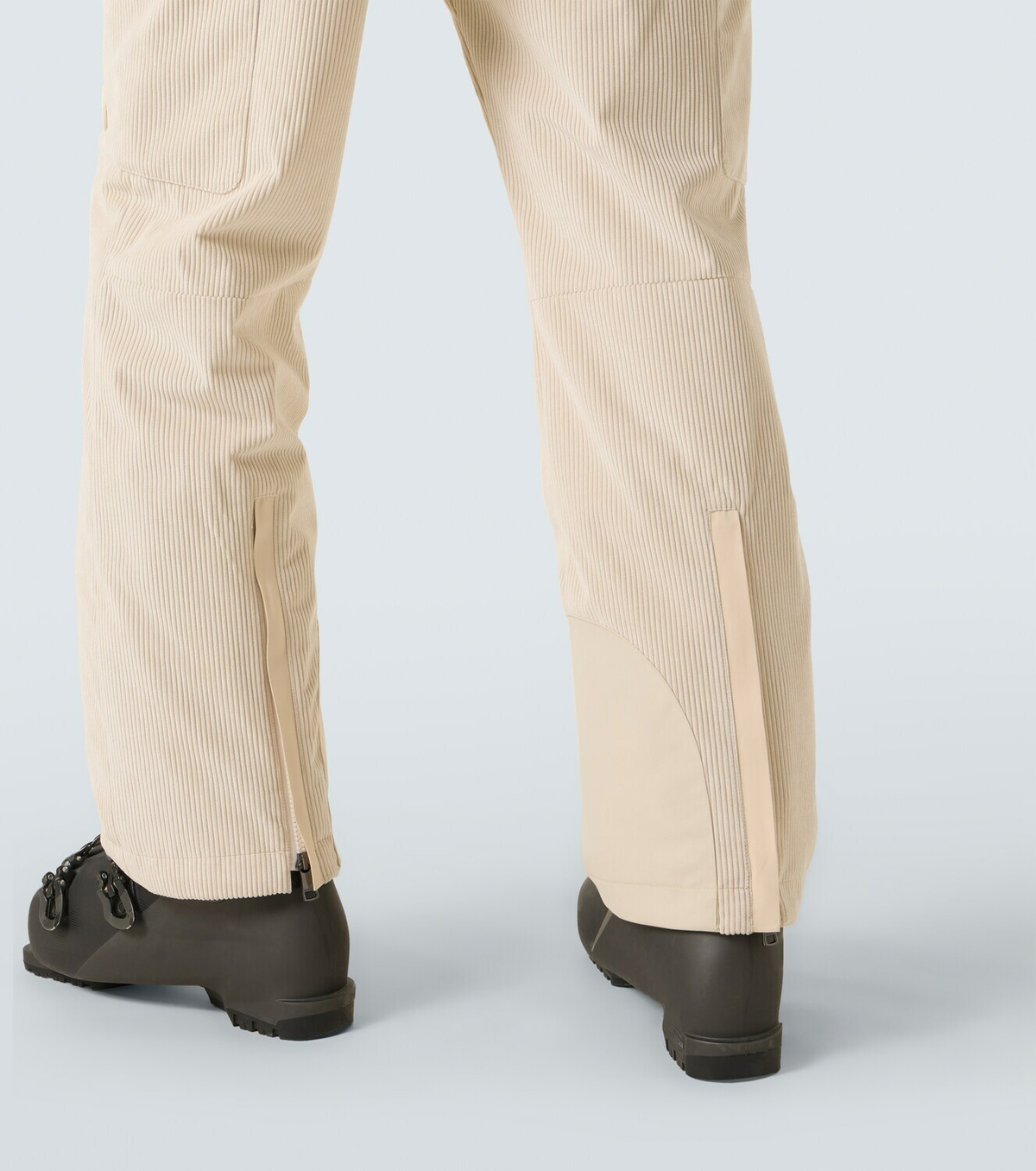Bogner Corbin belted ribbed-knit ski pants