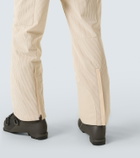 Bogner Corbin belted ribbed-knit ski pants