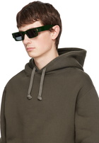 Marcelo Burlon County of Milan Green Alerce Sunglasses