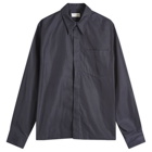 Dries Van Noten Men's Corran Water Repellent Zip Overshirt in Navy