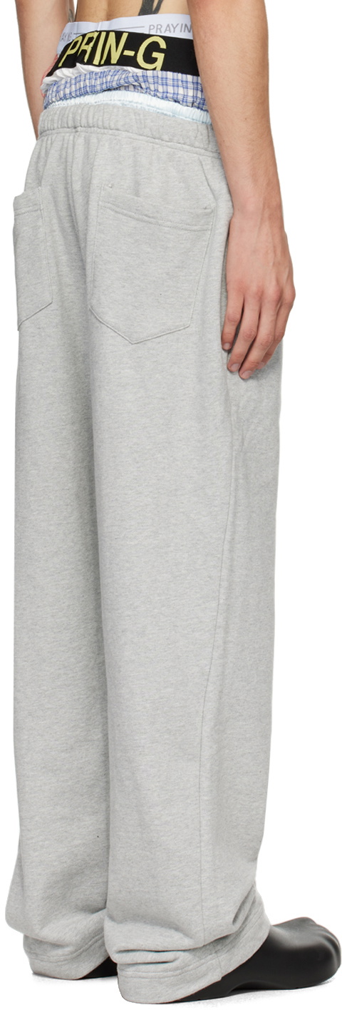 Praying Gray Underwear Sweatpants Praying
