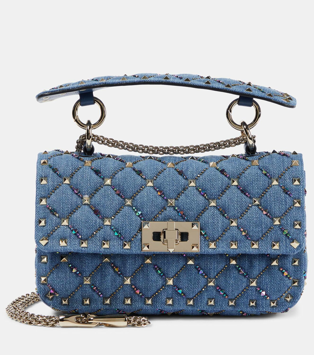 VALENTINOのショルダーバック♪★ROCKSTUD SPIKE HOBO S★ 多色 AUTHENTIC VALENTINO GARAVANI ROCKSTUD SPIKE BLACK LARGE