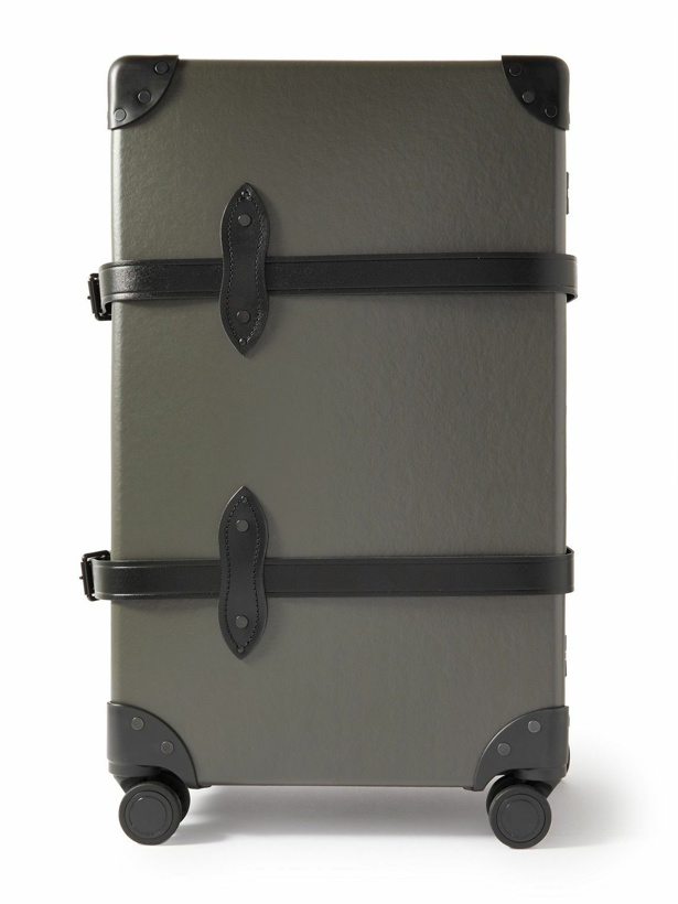 Photo: Globe-Trotter - Centenary Check-In Leather-Trimmed Trolley Case