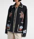 Alanui Remember Me virgin wool jacket