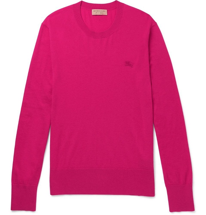 Photo: Burberry - Cashmere Sweater - Men - Pink