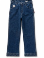 BODE - Knolly Brook Straight-Leg Embroidered Jeans - Blue