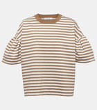 Max Mara Peirak striped jersey T-shirt