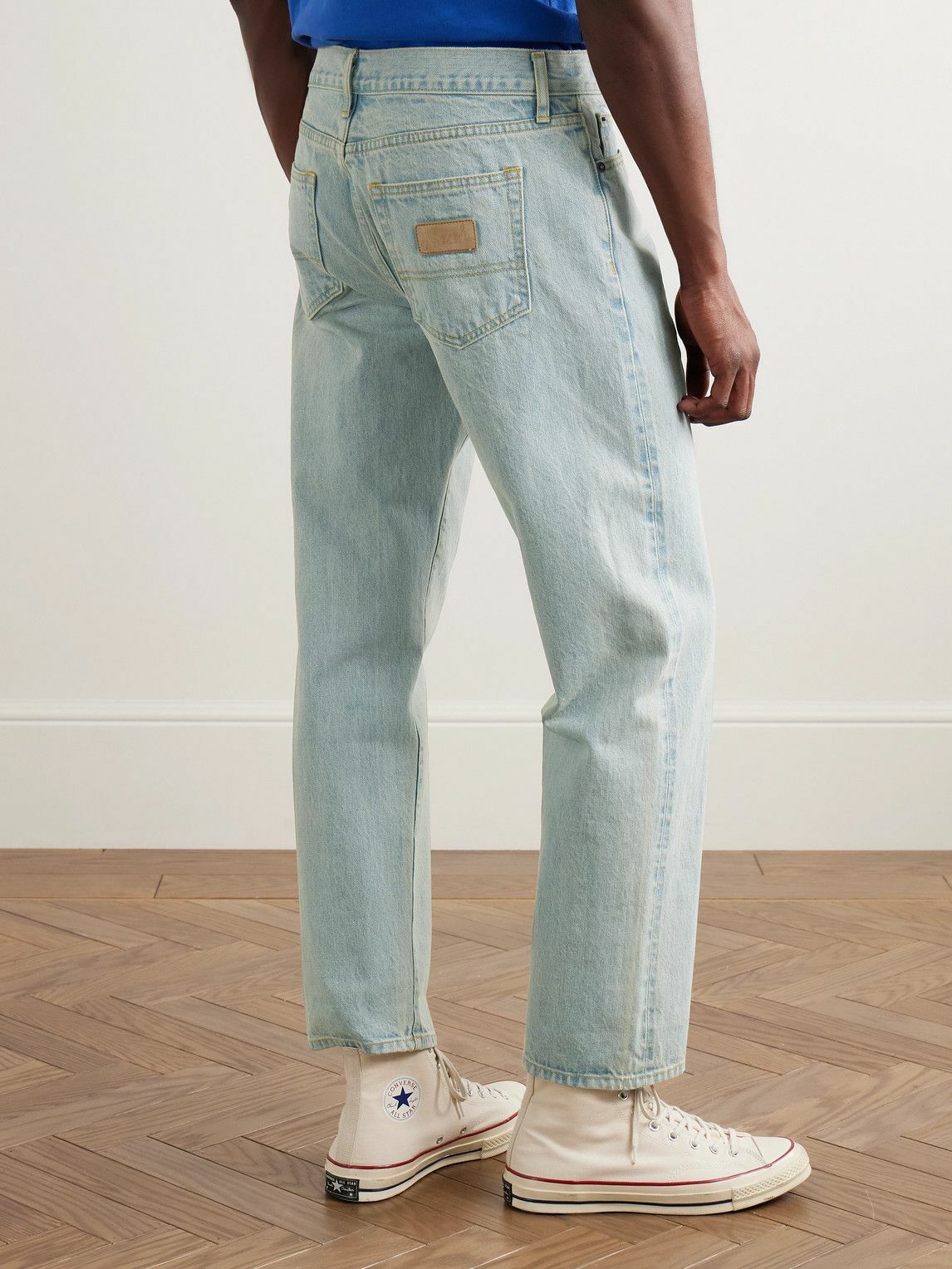 Noah - Straight-Leg Selvedge Jeans - Blue
