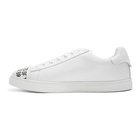 Dsquared2 White and Black New Tennis Sneakers