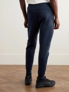Nike - Slim-Fit Tapered Cotton-Blend Tech-Fleece Sweatpants - Blue