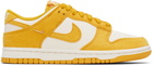 Nike Off-White & Yellow Dunk Low Sneakers