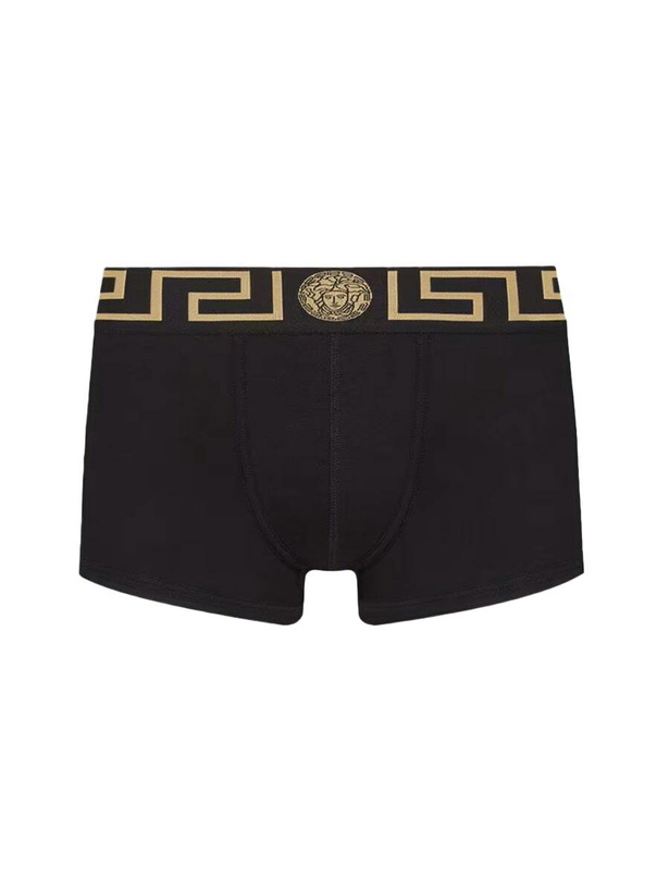 Photo: Versace Boxer Shorts With Greek