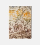 The House of Lyria Sollievo printed linen tablecloth