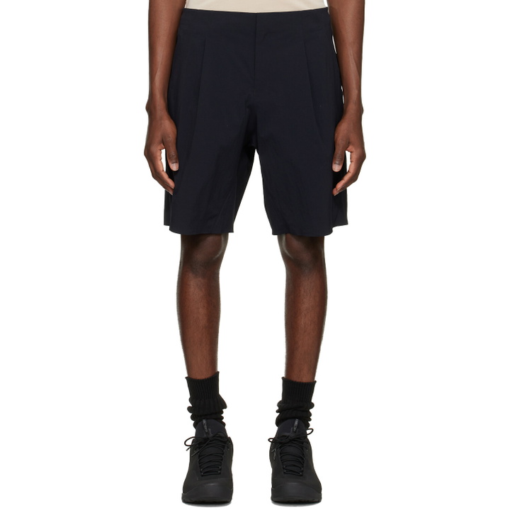 Photo: Veilance Black Indisce Shorts