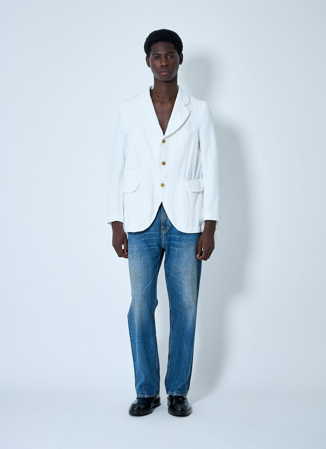 Comme Des Garçons Homme Plus Double-Breasted Blazer