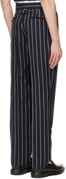 Thom Browne Navy Stripe Classic Trousers