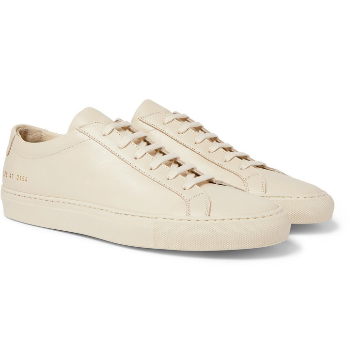 Photo: Common Projects - Original Achilles Leather Sneakers - Cream