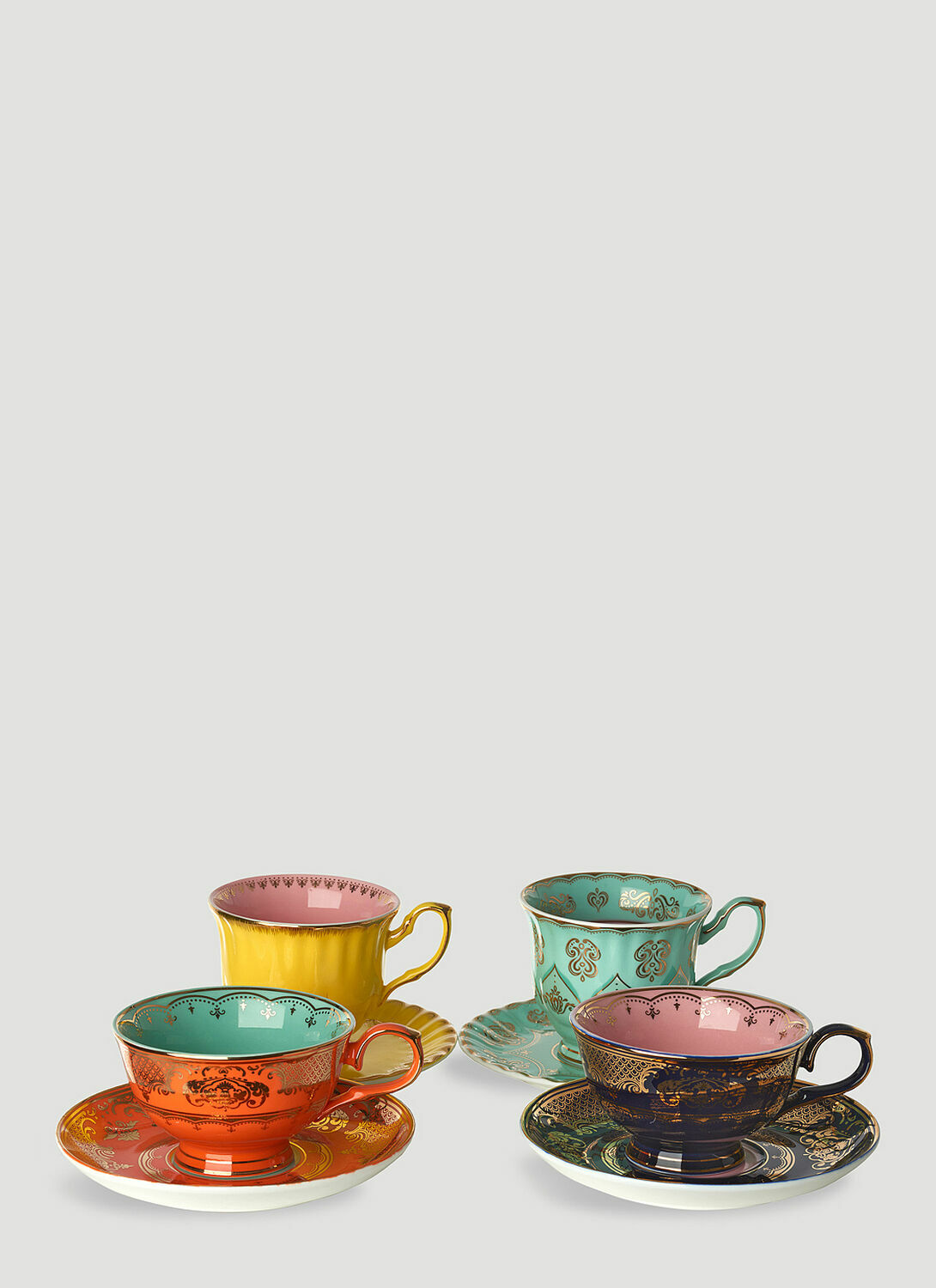POLSPOTTEN Set of Four Grandpa Tea