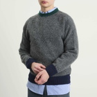 Howlin by Morrison Men's Howlin' Captain Harry Contrast Trim Jumper in Oxford