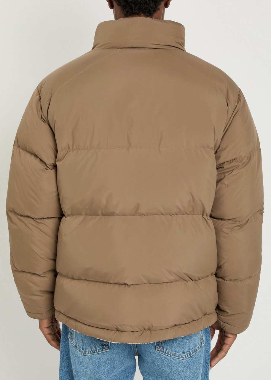 Axel Arigato Lodge Reversible Padded Shell Jacket Brown