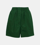 The Frankie Shop Lui high-rise cotton shorts