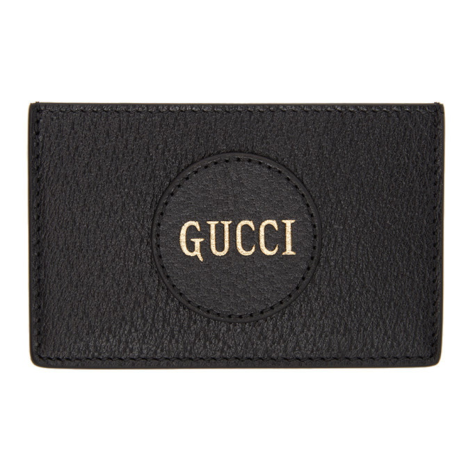 Photo: Gucci Black Logo Card Holder