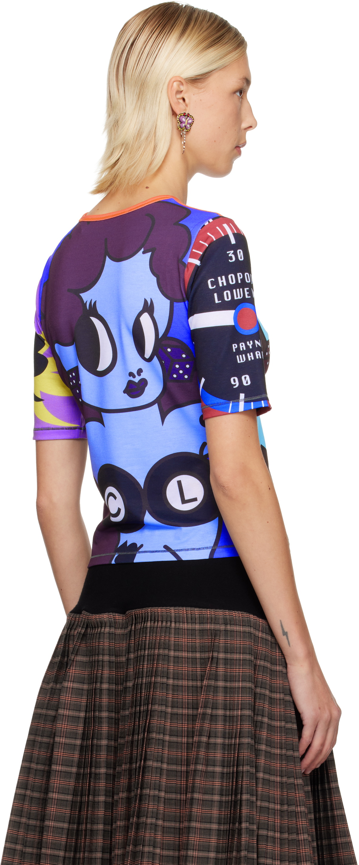 Chopova Lowena Multicolor Lady Luck Jersey T-shirt