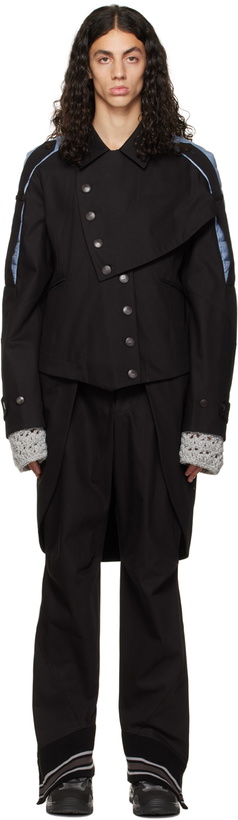 Photo: Kiko Kostadinov Black Aden Coat