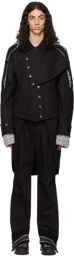 Kiko Kostadinov Black Aden Coat