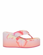 Maje Womens Thong sandal in Pink