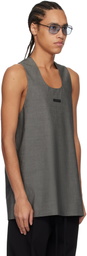 Fear of God Gray Oxford Tank Top