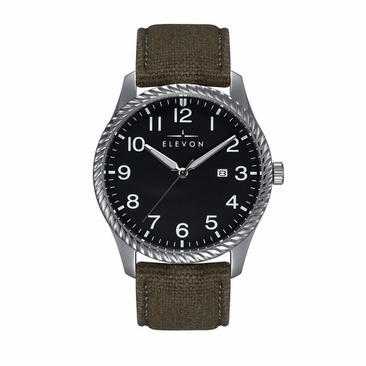 Photo: Elevon Crosswind Black Dial Mens Watch ELE128-4