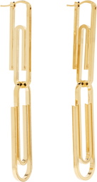 Off-White Paperclip Earrings