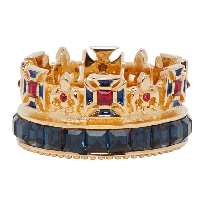 Photo: Dolce and Gabbana Gold Crown Ring