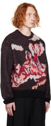 Wooyoungmi Black Volcano Sweater